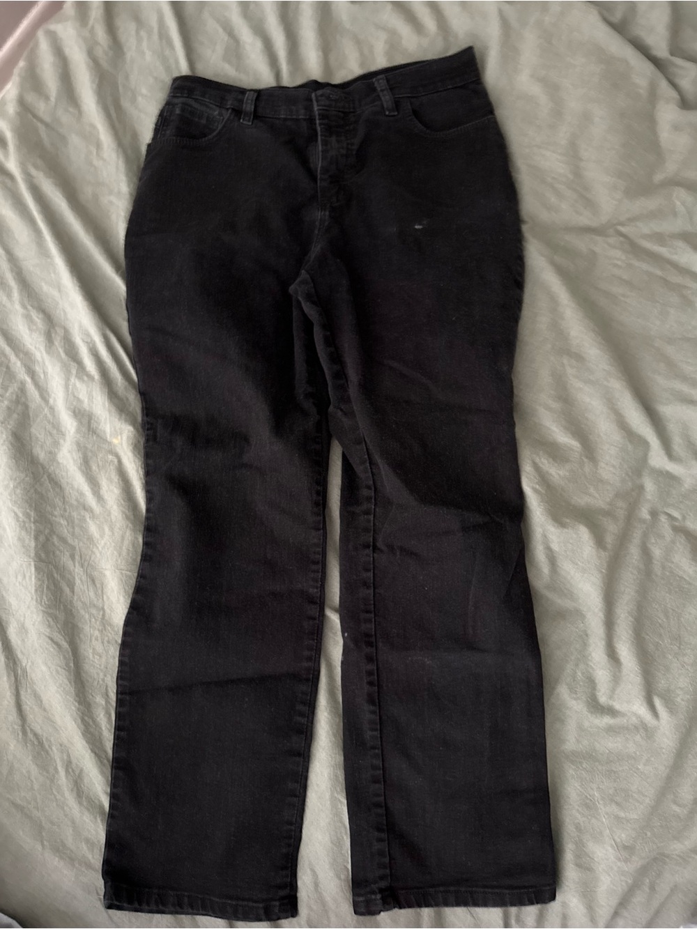Lee Women's Black Straight-Leg Jeans